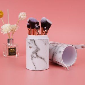 10pcs Professional Marble Makeup Brush Set